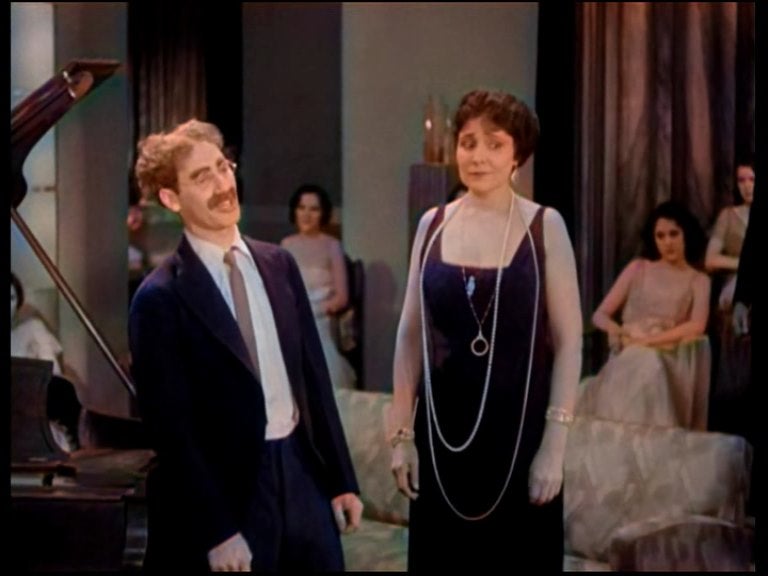 ANIMAL CRACKERS THE MARX BROTHERS | CLASSIC COLORIZED MOVIES